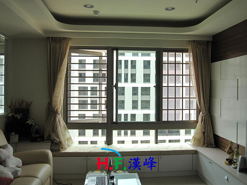 新竹~芬蘭社區~經典案例~防墜紗窗-兒童安全窗-兒童防墜窗